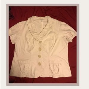 Short sleeve blazer